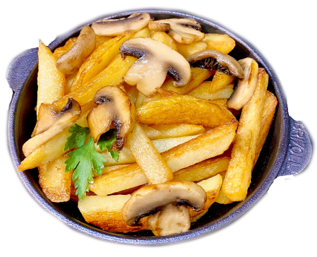 Картопля смажена з грибами